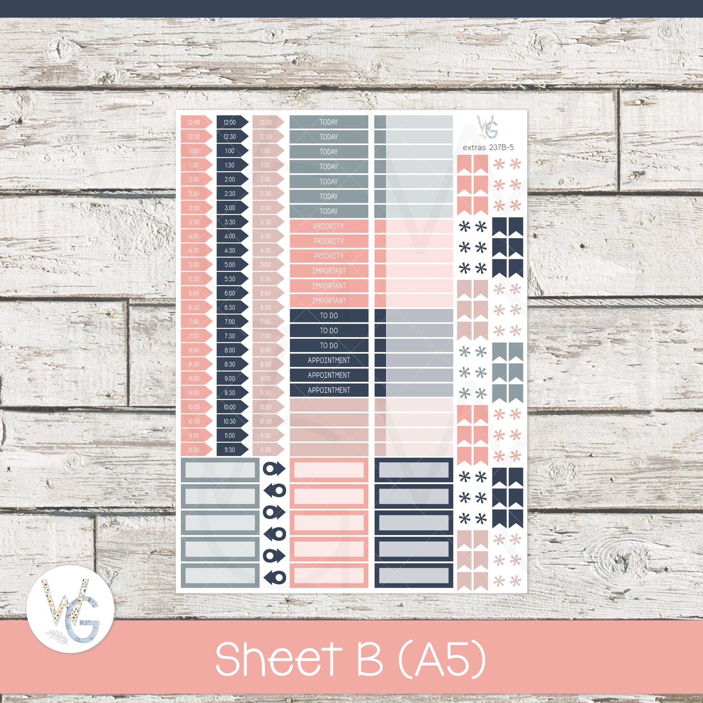 Planner Stickers • Extras • Icons • Planner Stickers • EX-237