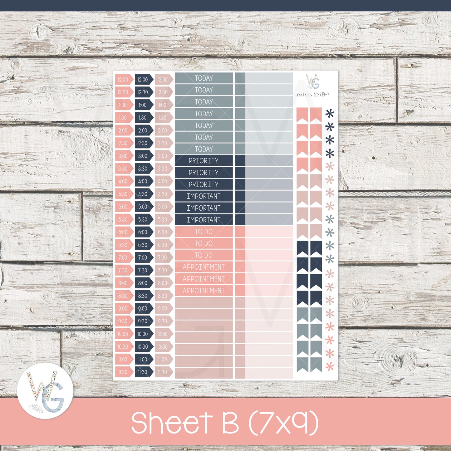 Planner Stickers • Extras • Icons • Planner Stickers • EX-237