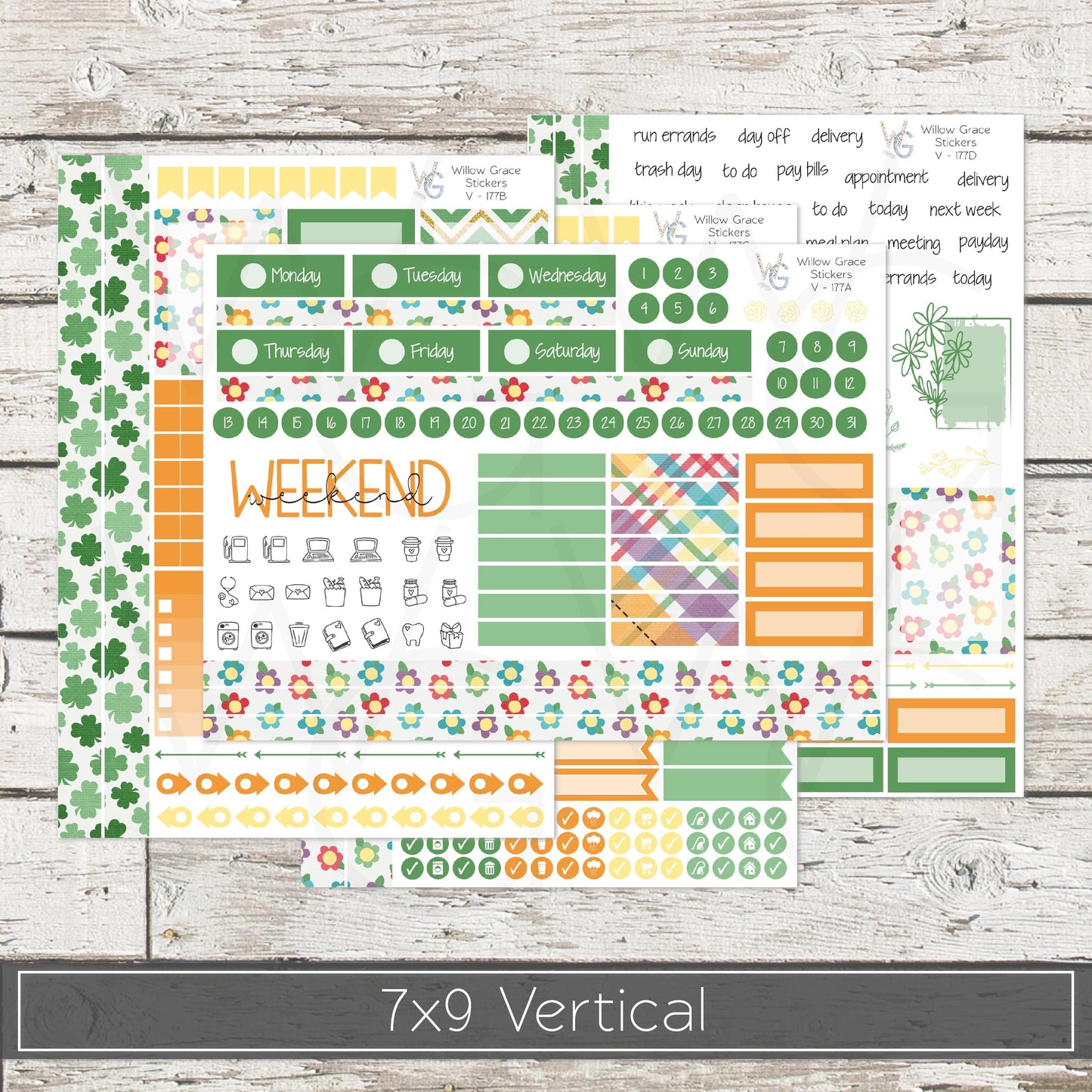 EC 7x9 Vertical Sticker Kit • ECV7-177