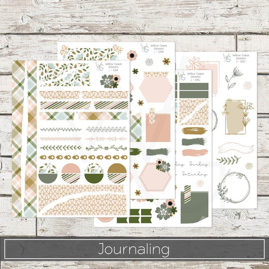 Journaling  Stickers • Planner Stickers • JOUR-125