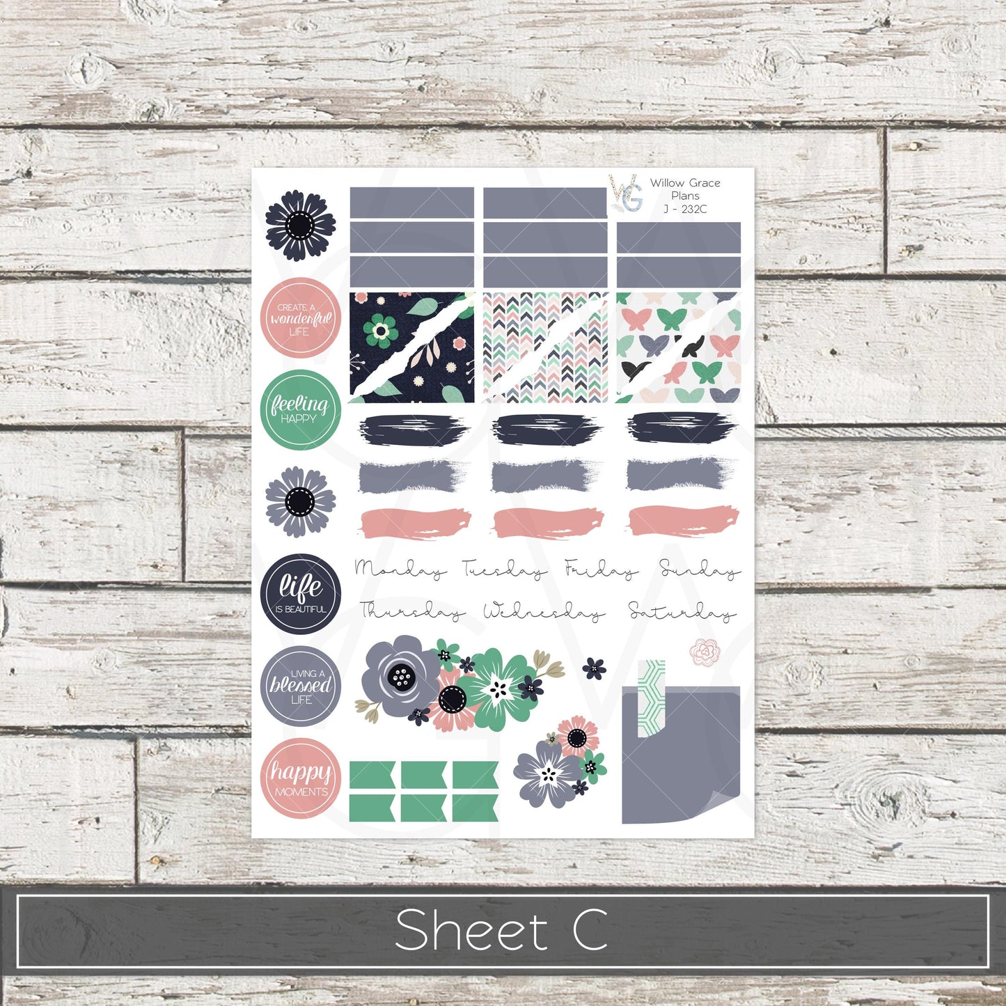 Journaling  Stickers • Planner Stickers • JOUR-232