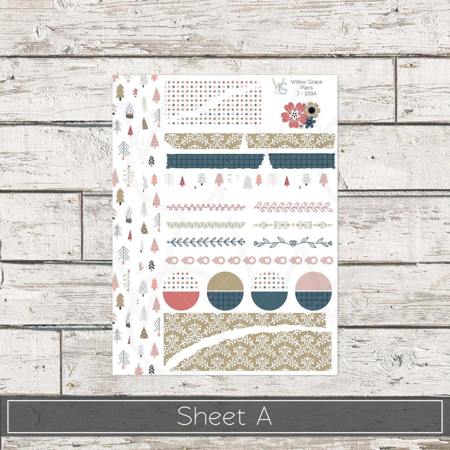 Journaling  Stickers • Planner Stickers • JOUR-233