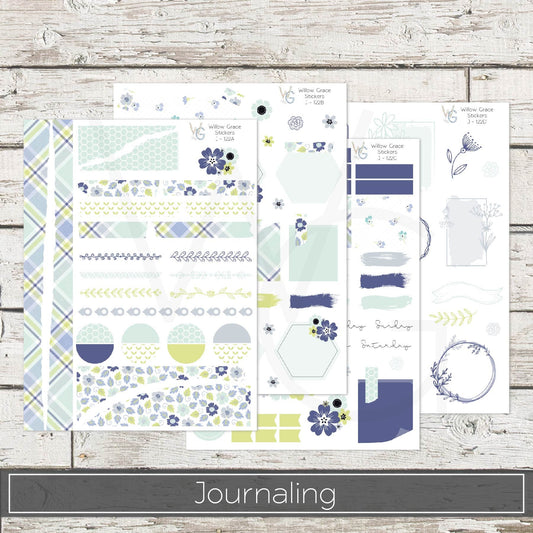 Journaling  Stickers • Planner Stickers • JOUR-122