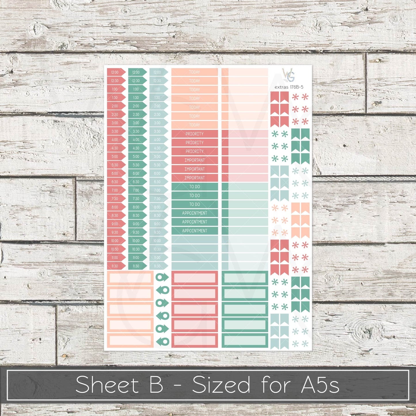 Planner Stickers • Extras • Icons • Planner Stickers • EX-176