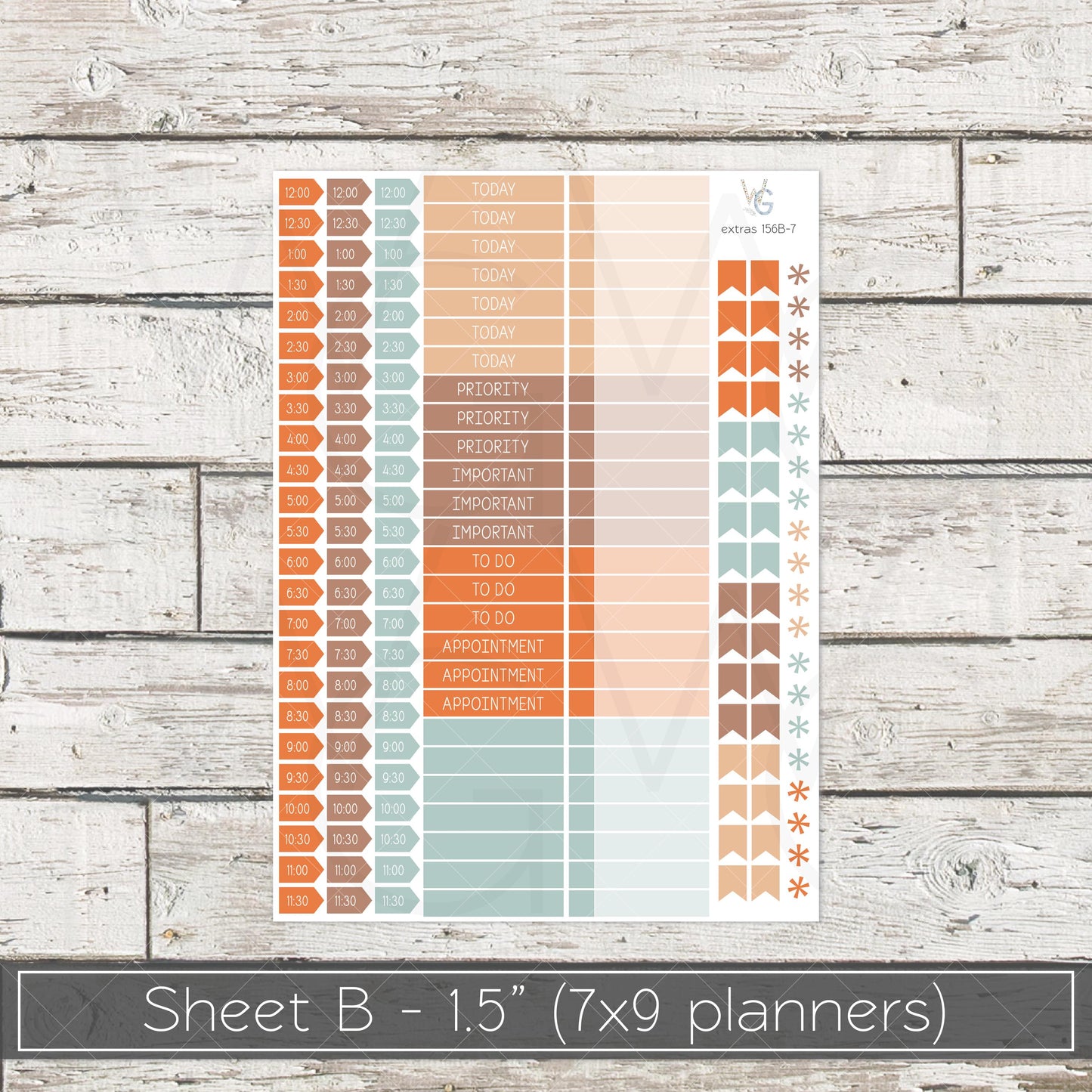 Planner Stickers • Extras • Icons • Planner Stickers • EX-156