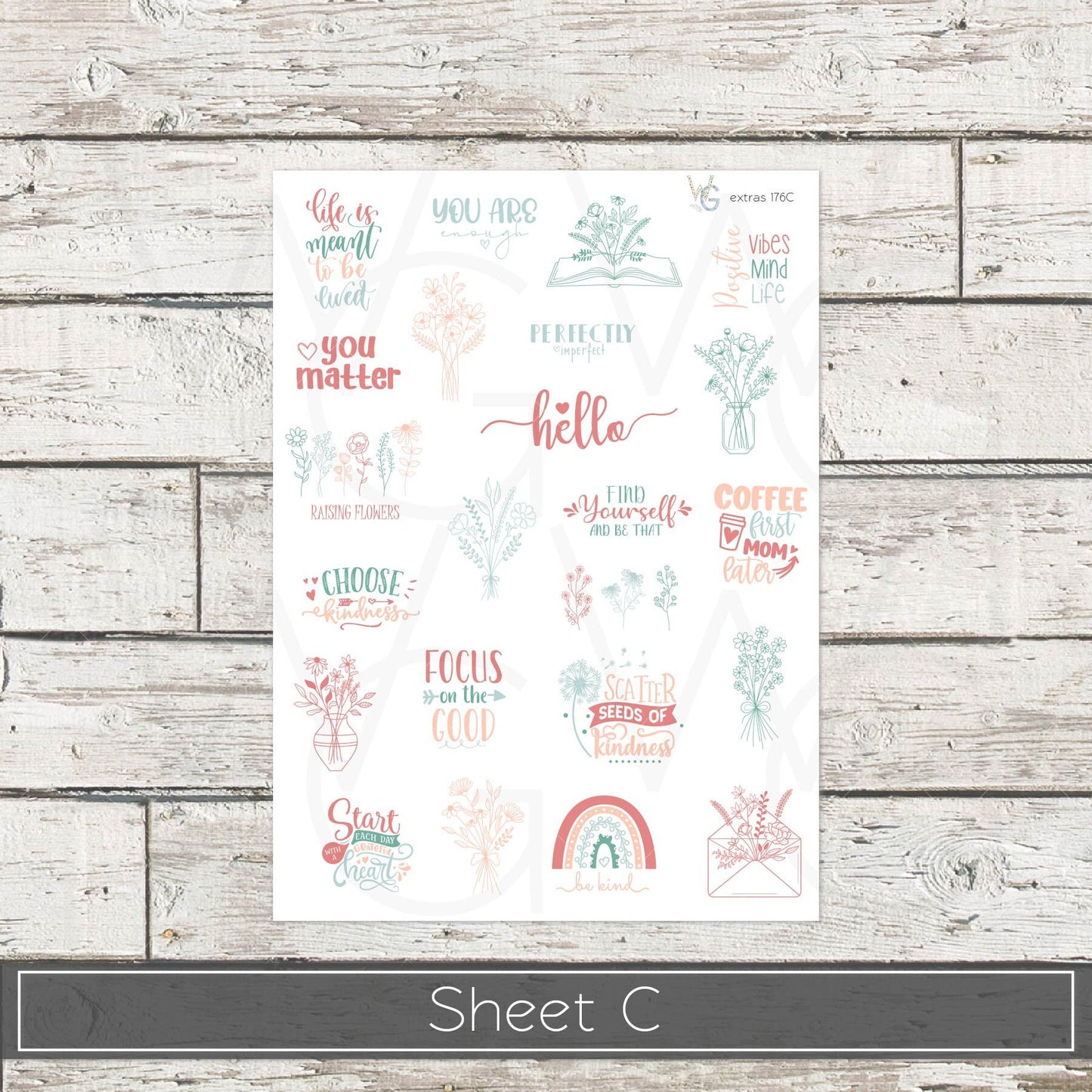 Planner Stickers • Extras • Icons • Planner Stickers • EX-176