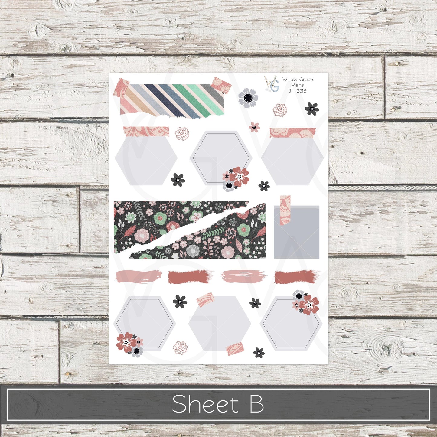 Journaling  Stickers • Planner Stickers • JOUR-231