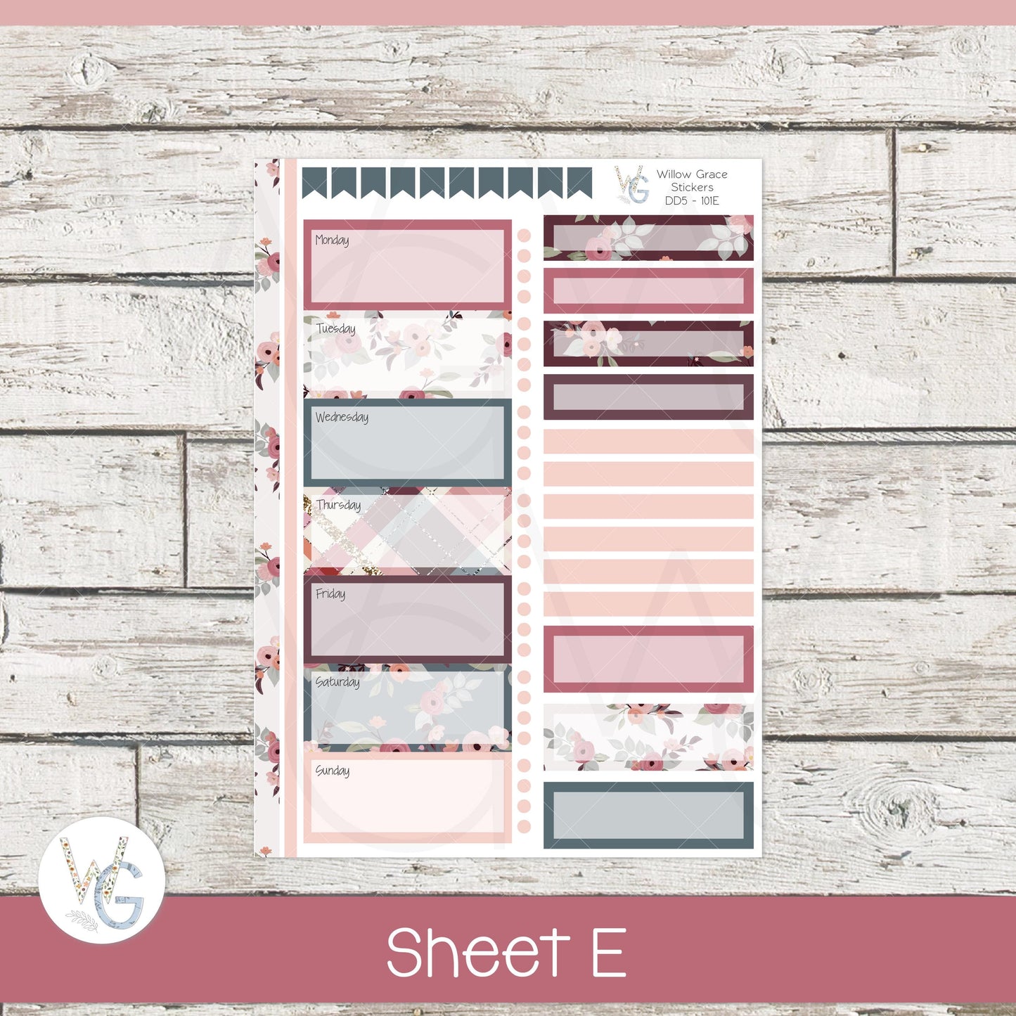 EC A5 Daily Duo Sticker Kit • DD5-101