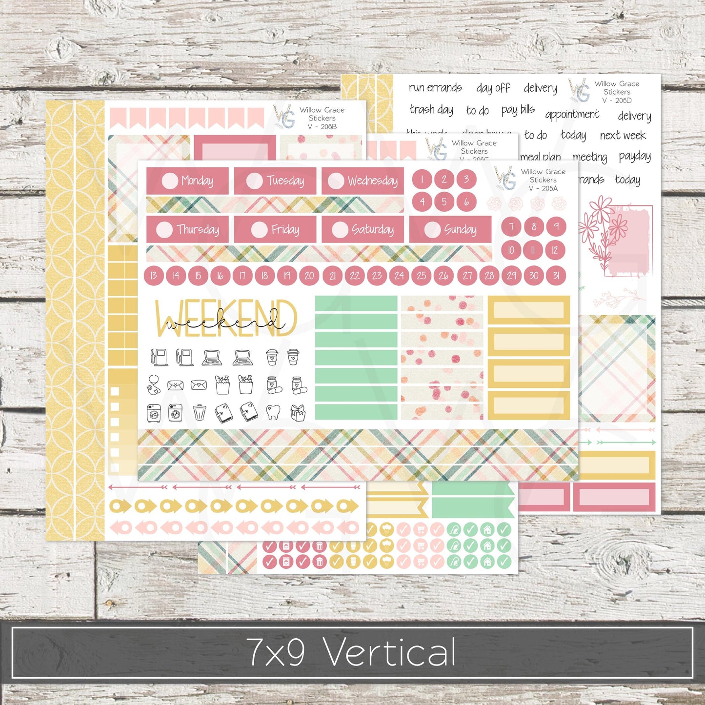 EC 7x9 Vertical Sticker Kit • ECV7-206