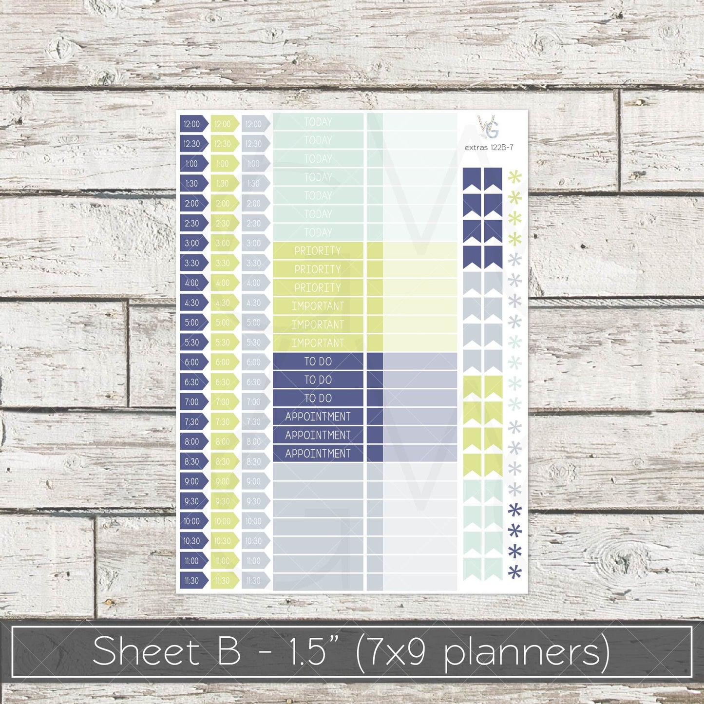 Planner Stickers • Extras • Icons • Planner Stickers • EX-122