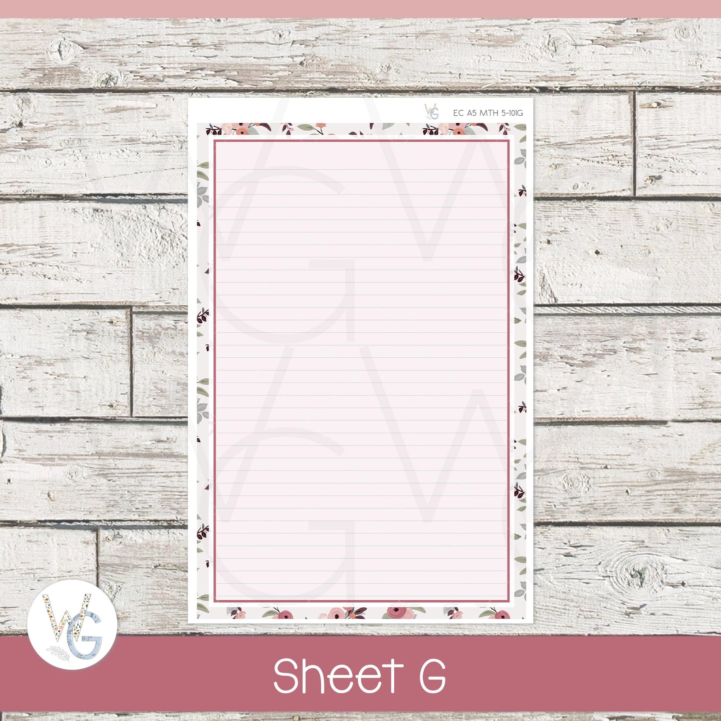 EC A5 Daily Duo Sticker Kit • DD5-101