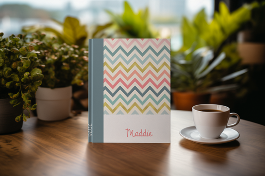 2026 Complete Personalized Planner | Month, Week, Day Planner | Grid Layout | Chevron Rainbow