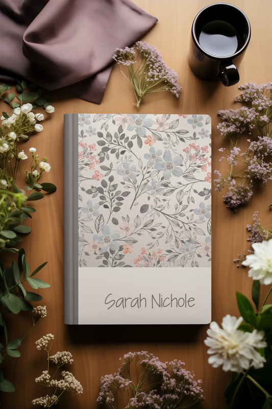 2026 Weekly Personalized Planner | Vertical Weekly Planner | Grid Layout | Vintage Blues