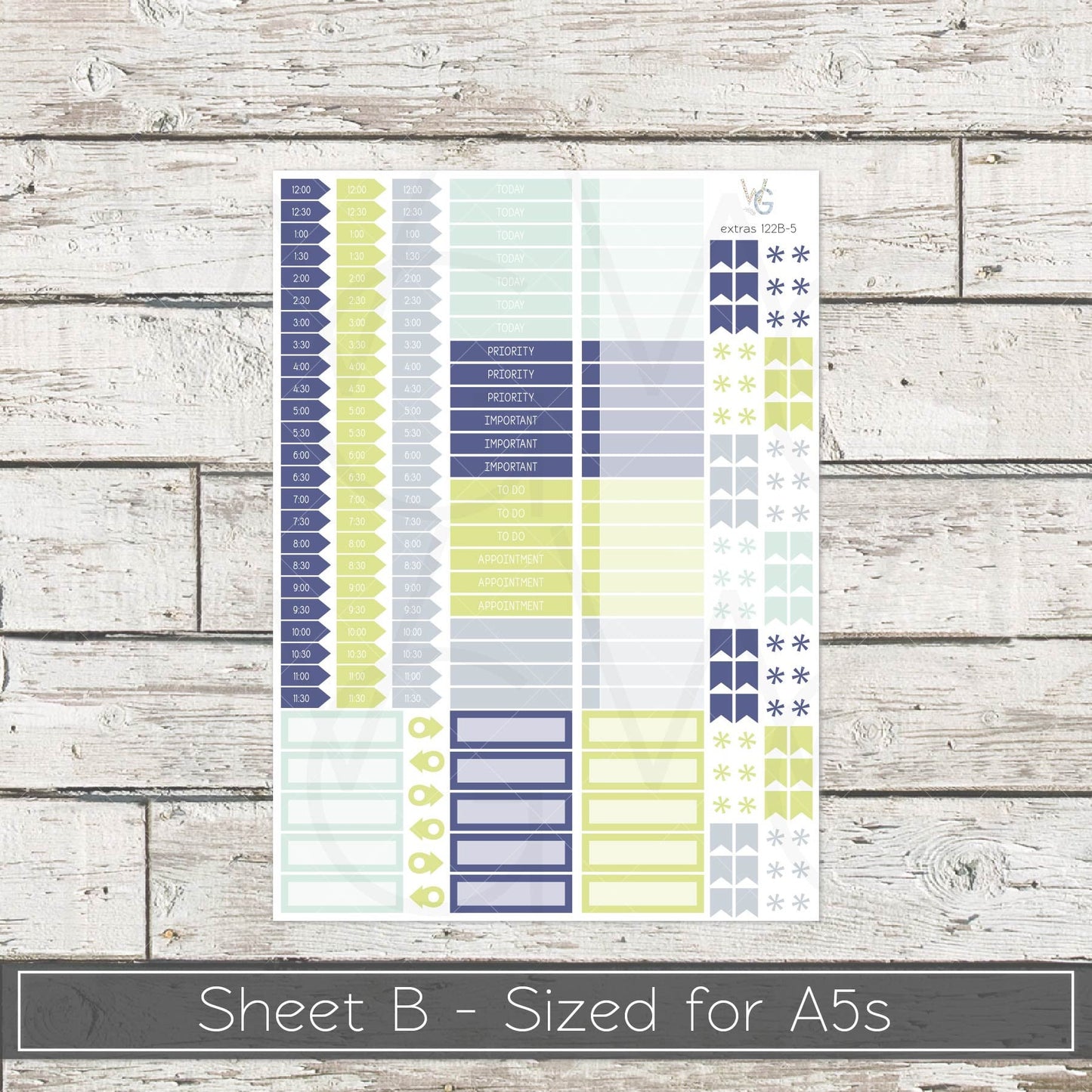 Planner Stickers • Extras • Icons • Planner Stickers • EX-122