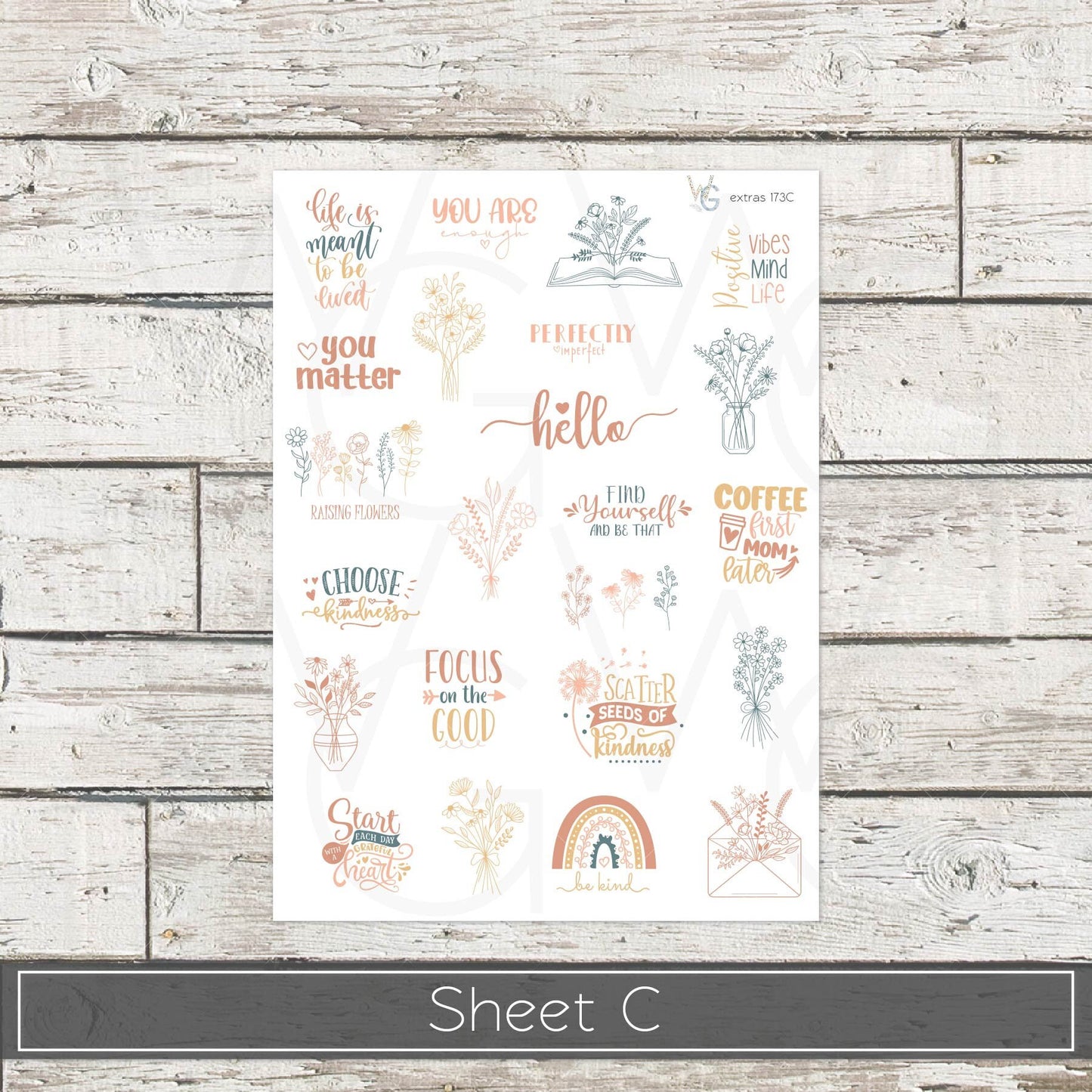 Planner Stickers • Extras • Icons • Planner Stickers • EX-173