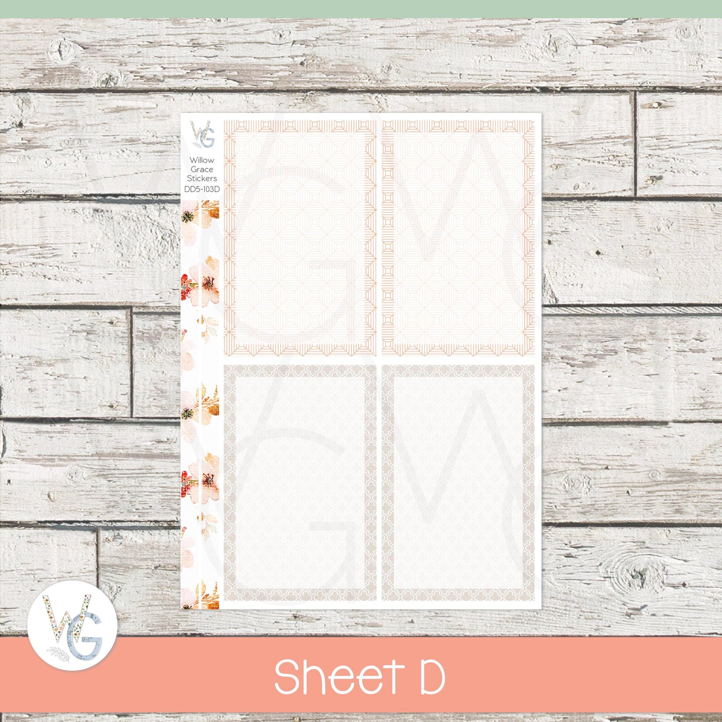 EC A5 Daily Duo Sticker Kit • DD5-103