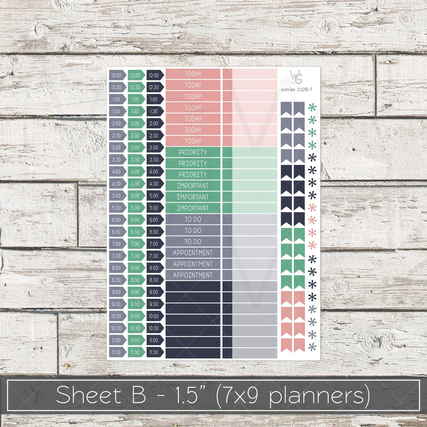 Planner Stickers • Extras • Icons • Planner Stickers • EX-232