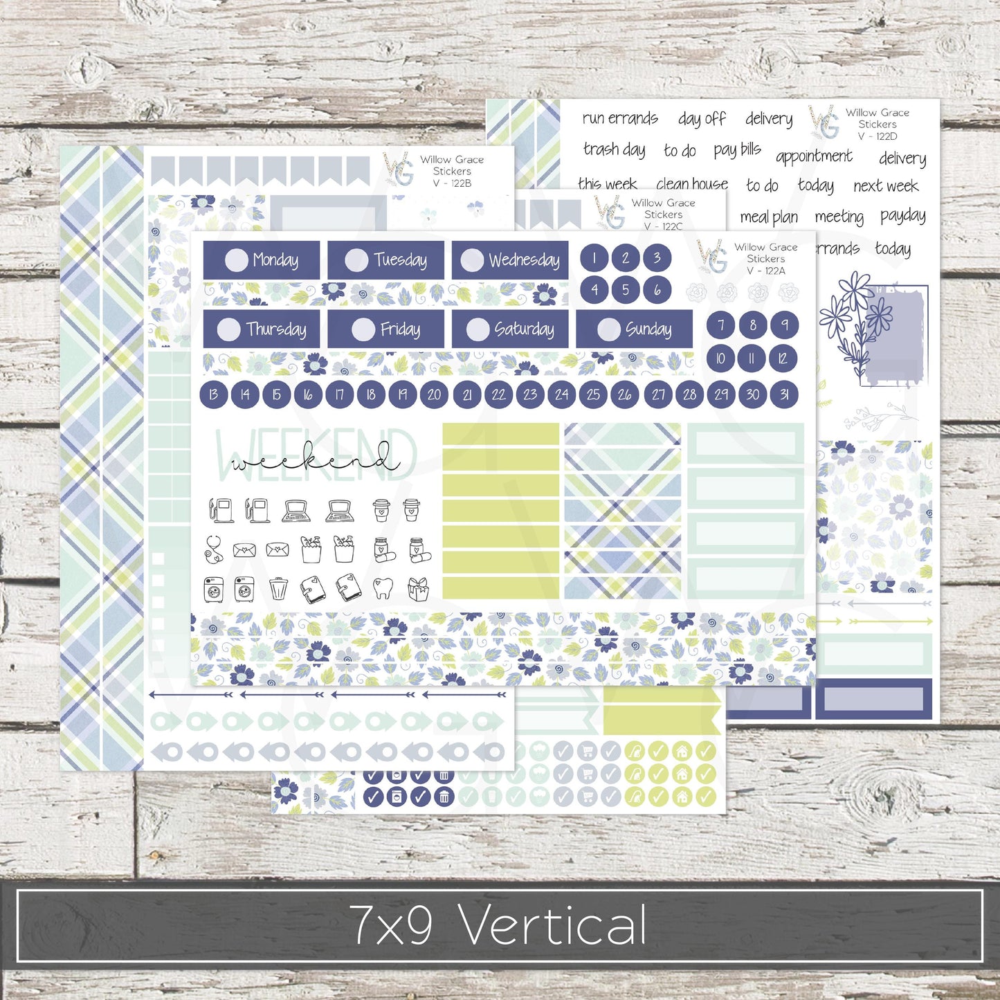 EC 7x9 Vertical Sticker Kit • ECV7-122