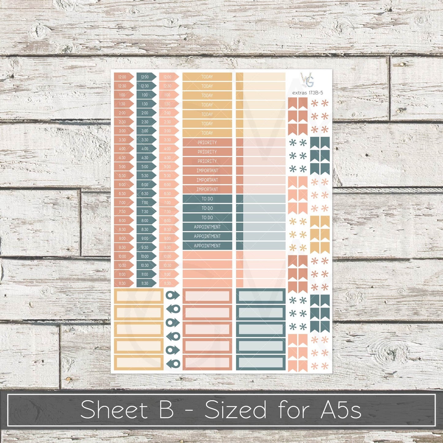 Planner Stickers • Extras • Icons • Planner Stickers • EX-173