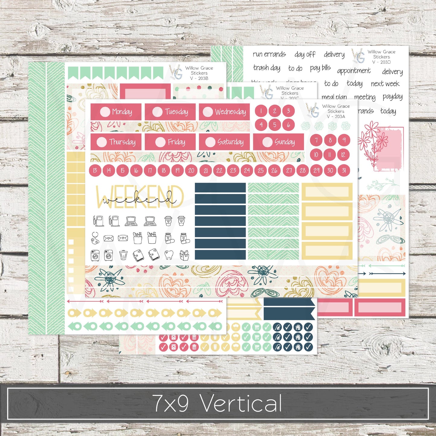 EC 7x9 Vertical Sticker Kit • ECV7-203