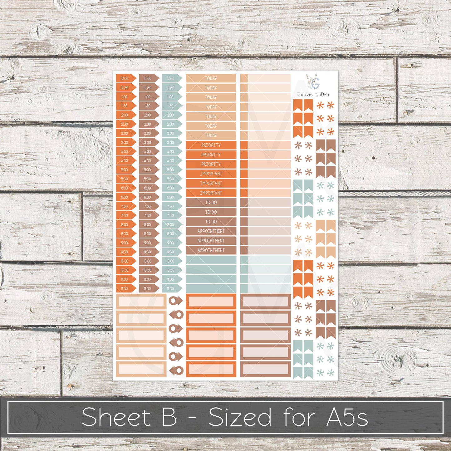Planner Stickers • Extras • Icons • Planner Stickers • EX-156