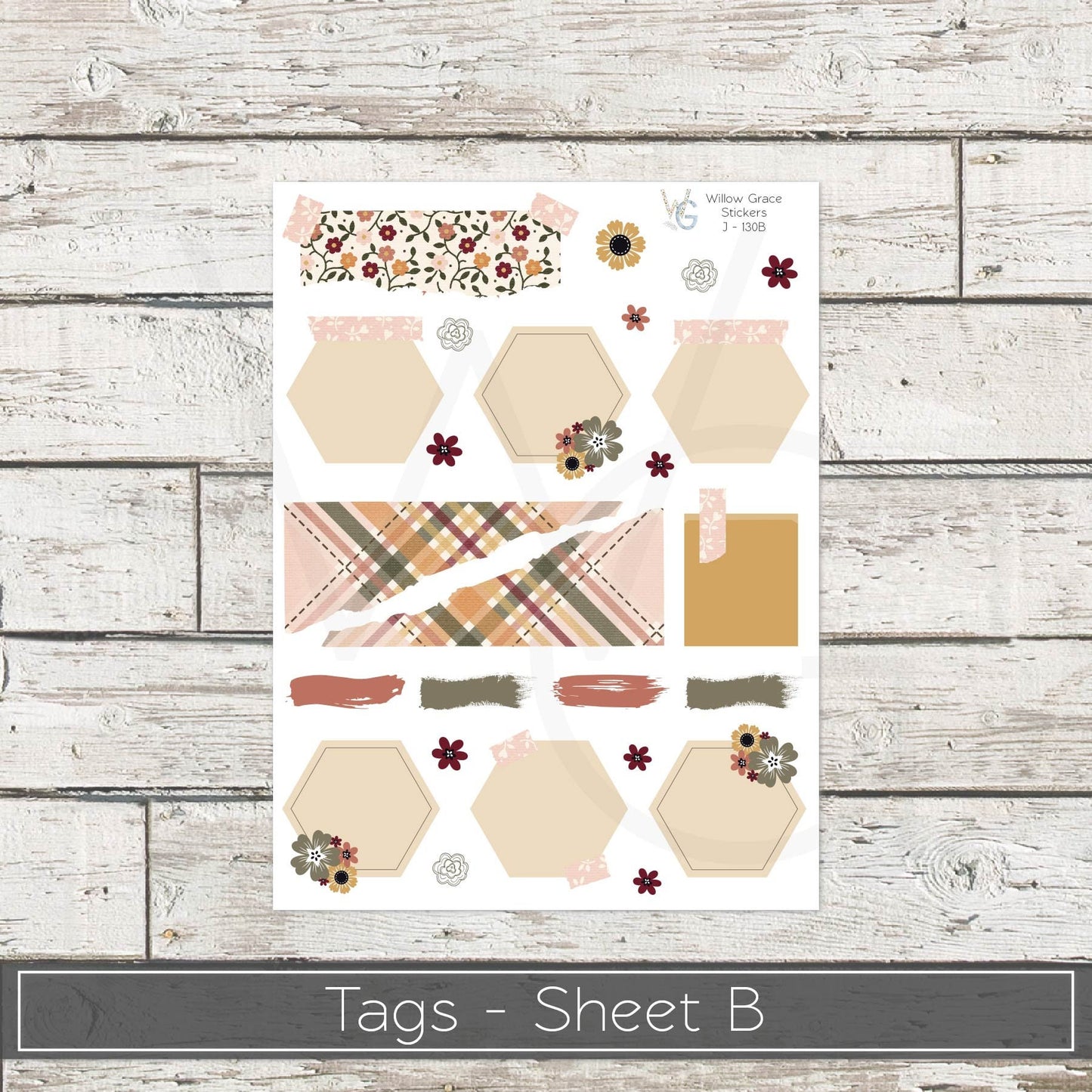Journaling  Stickers • Planner Stickers • JOUR-130