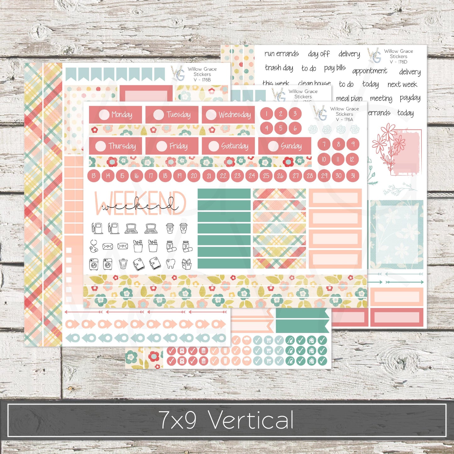 EC 7x9 Vertical Sticker Kit • ECV7-176