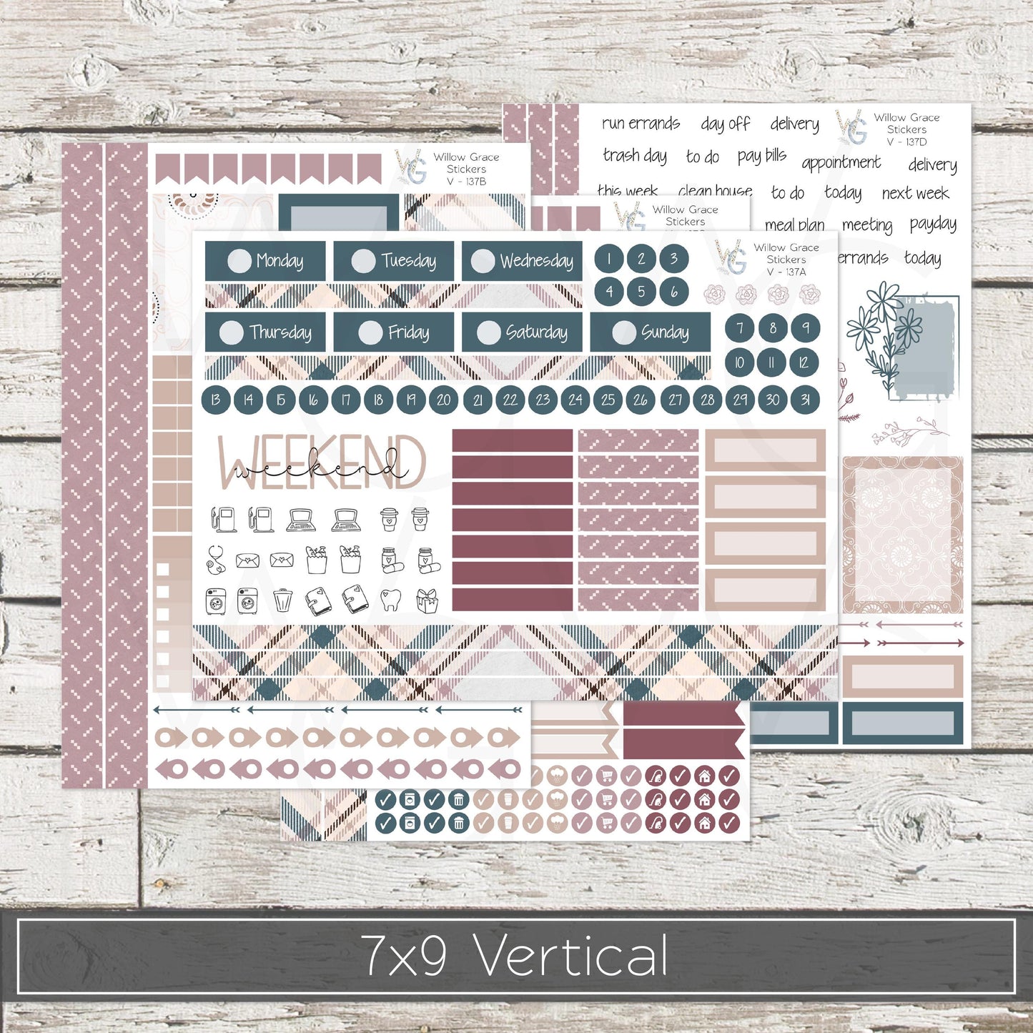 EC 7x9 Vertical Sticker Kit • ECV7-137