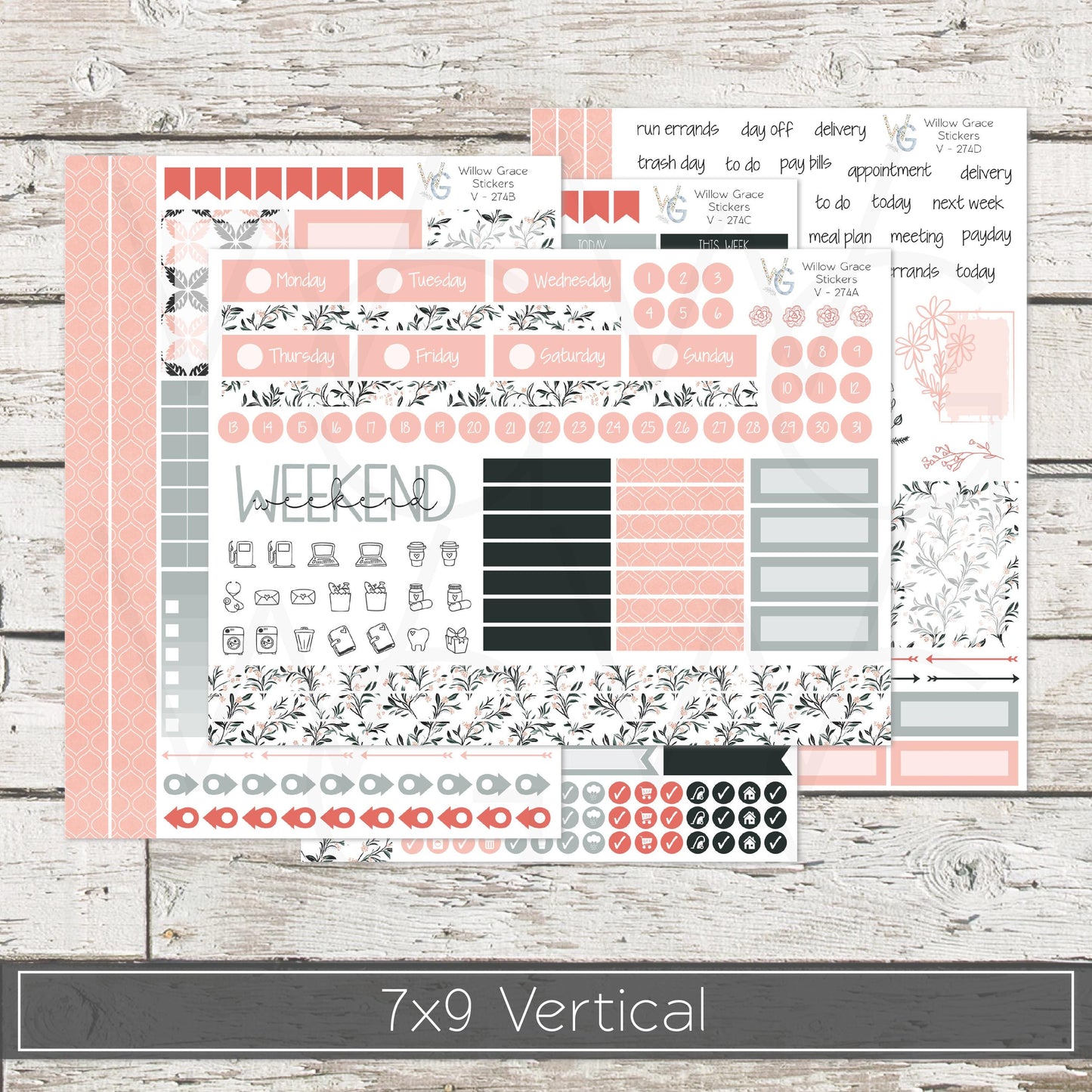 EC 7x9 Vertical Sticker Kit • ECV7-274