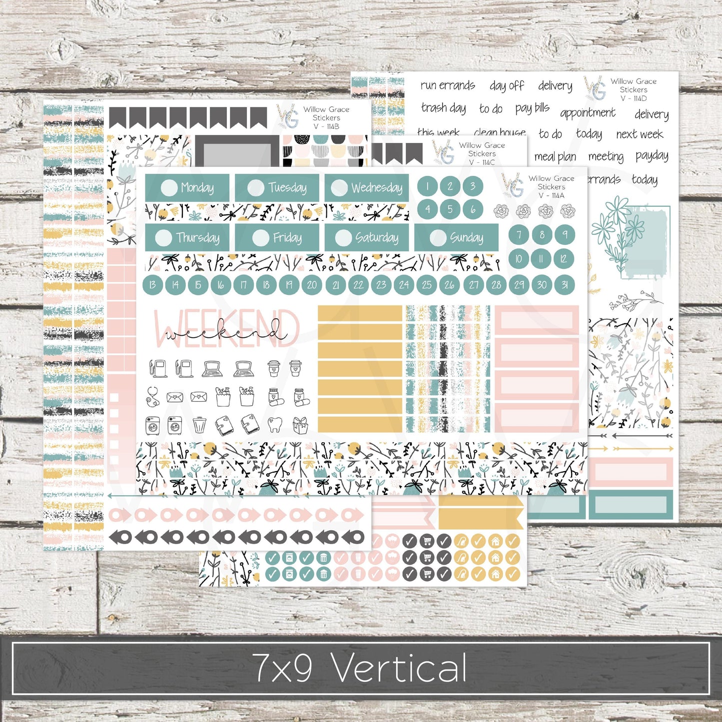 EC 7x9 Vertical Sticker Kit • ECV7-114
