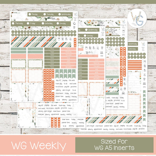 WG A5 Weekly Planner Stickers • WGW5-104