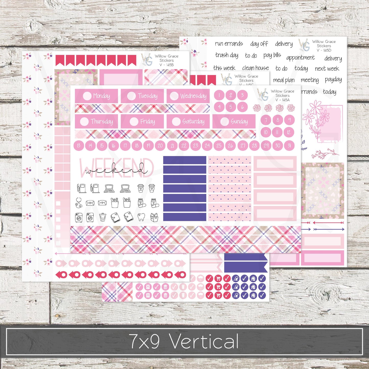 EC 7x9 Vertical Sticker Kit • ECV7-145