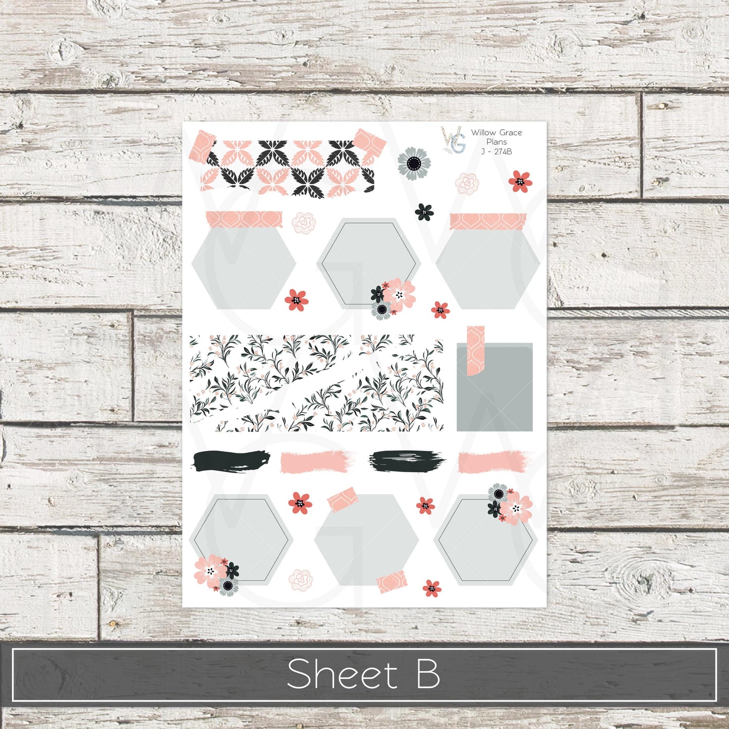 Journaling  Stickers • Planner Stickers • JOUR-274