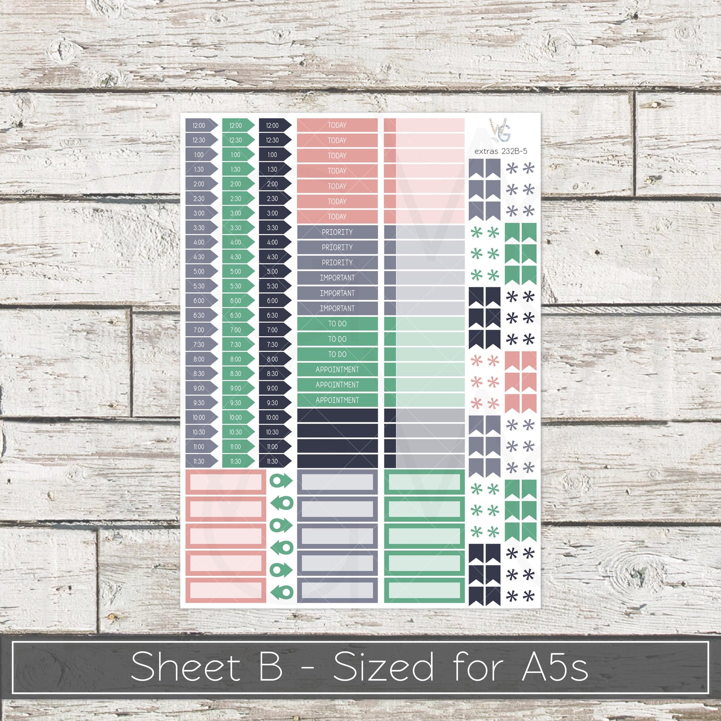 Planner Stickers • Extras • Icons • Planner Stickers • EX-232