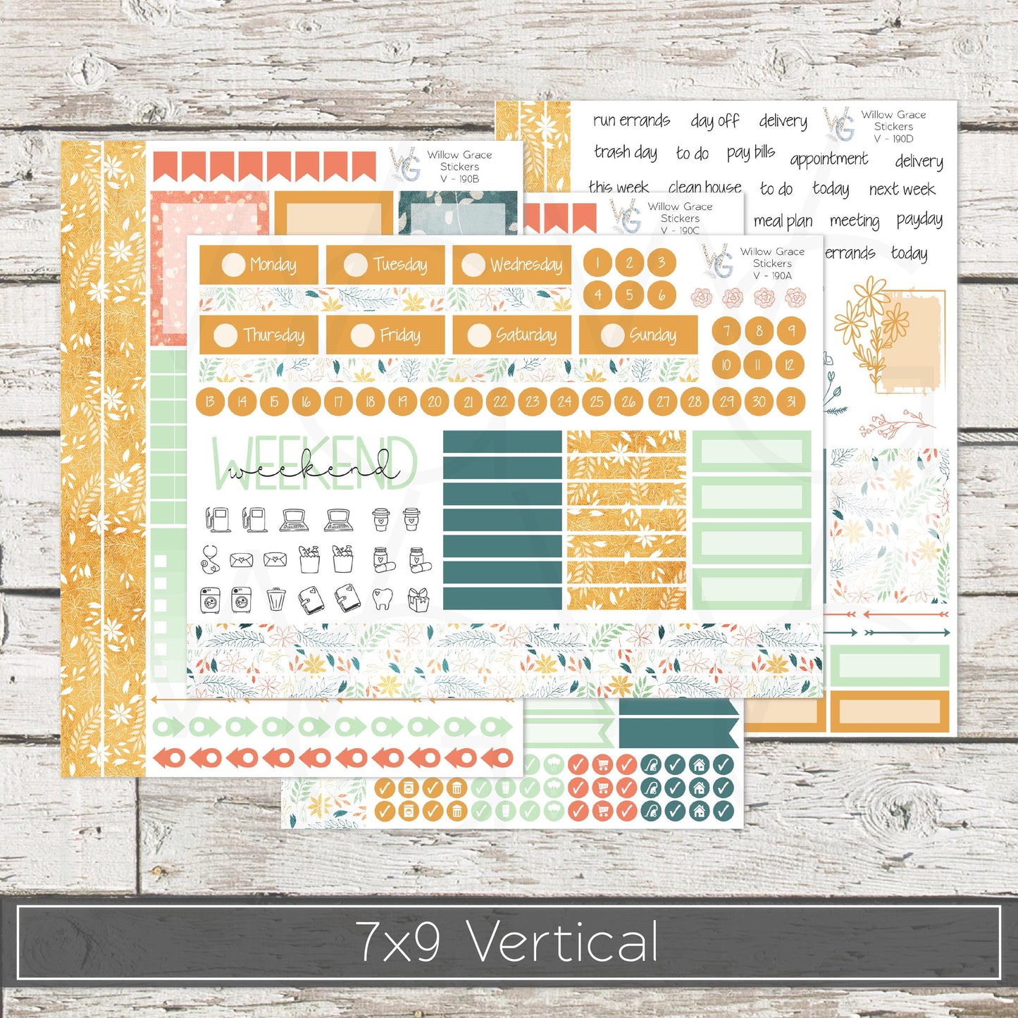 EC 7x9 Vertical Sticker Kit • ECV7-190