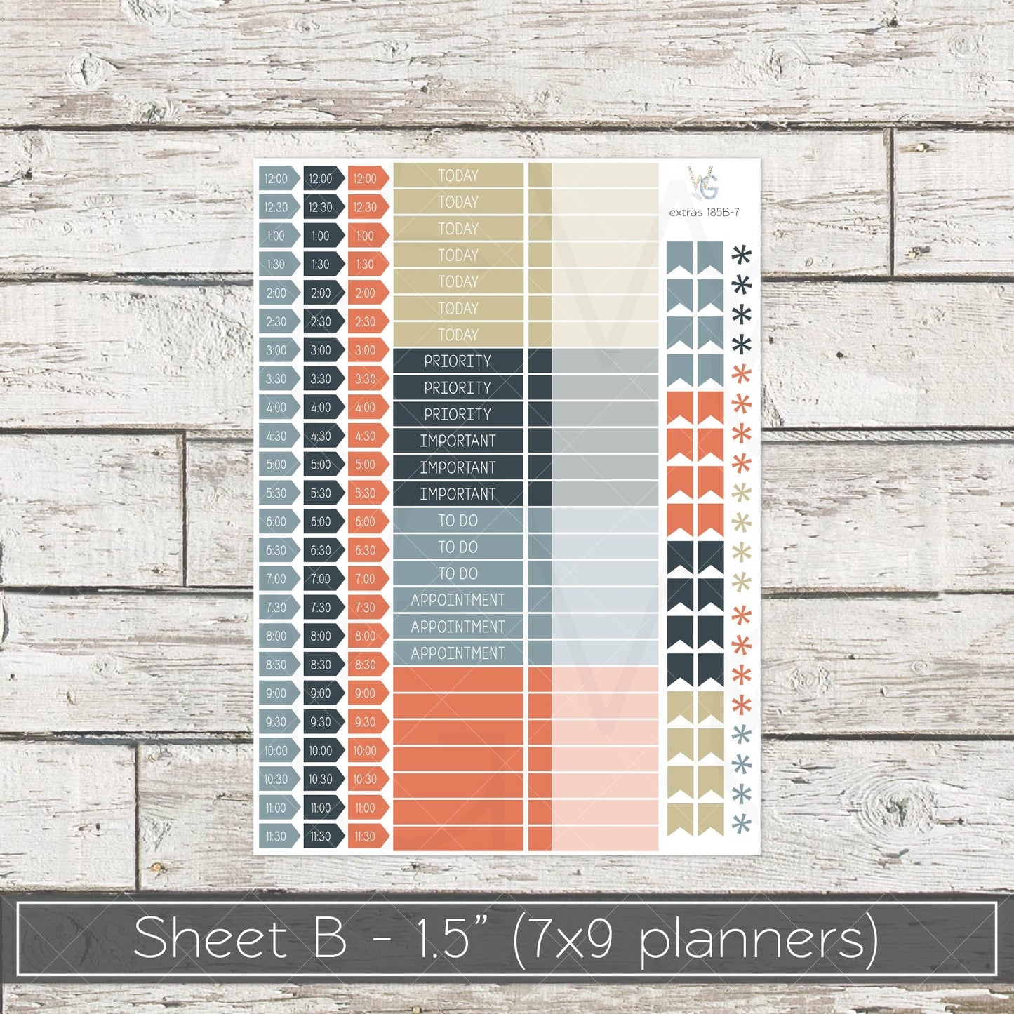 Planner Stickers • Extras • Icons • Planner Stickers • EX-185