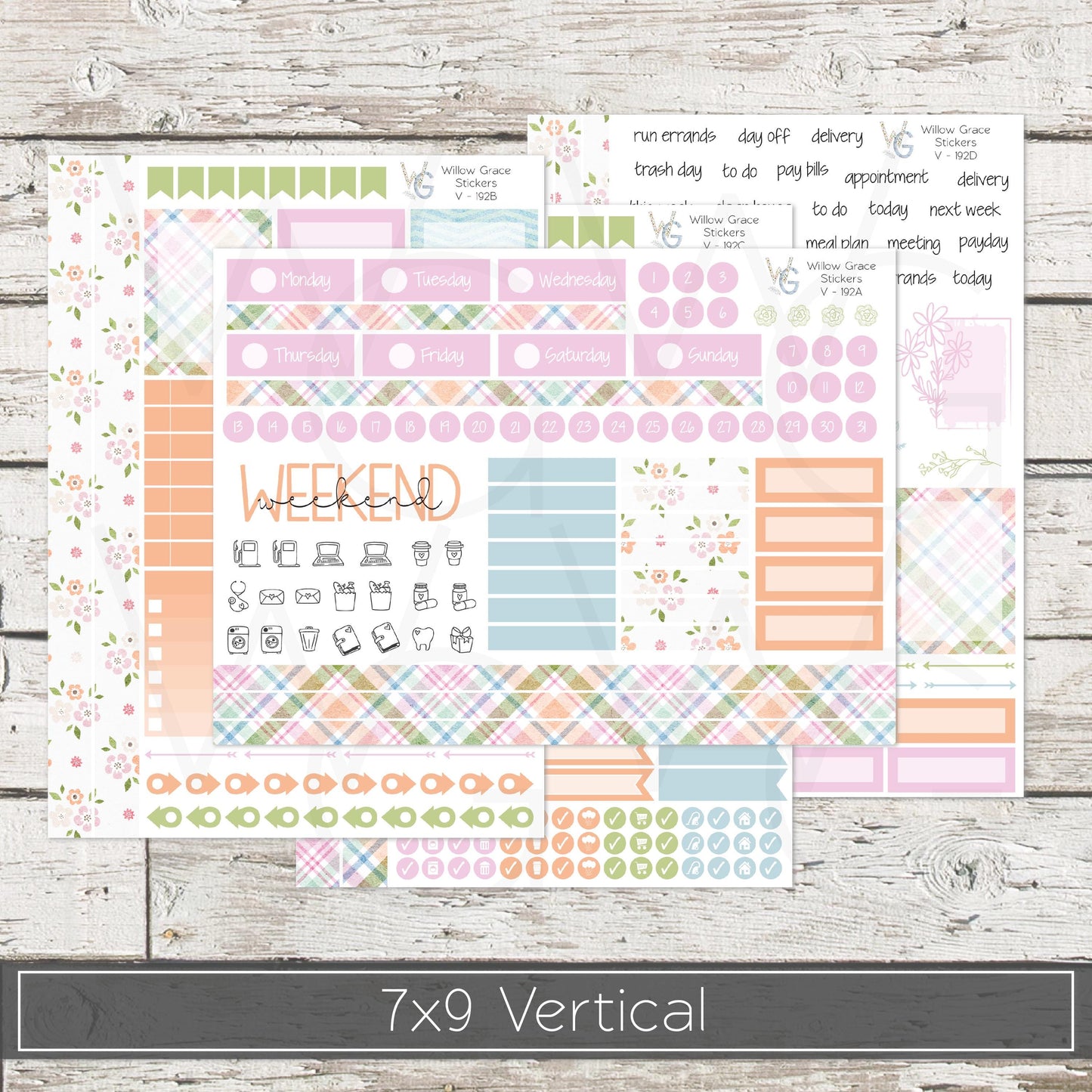 EC 7x9 Vertical Sticker Kit • ECV7-192