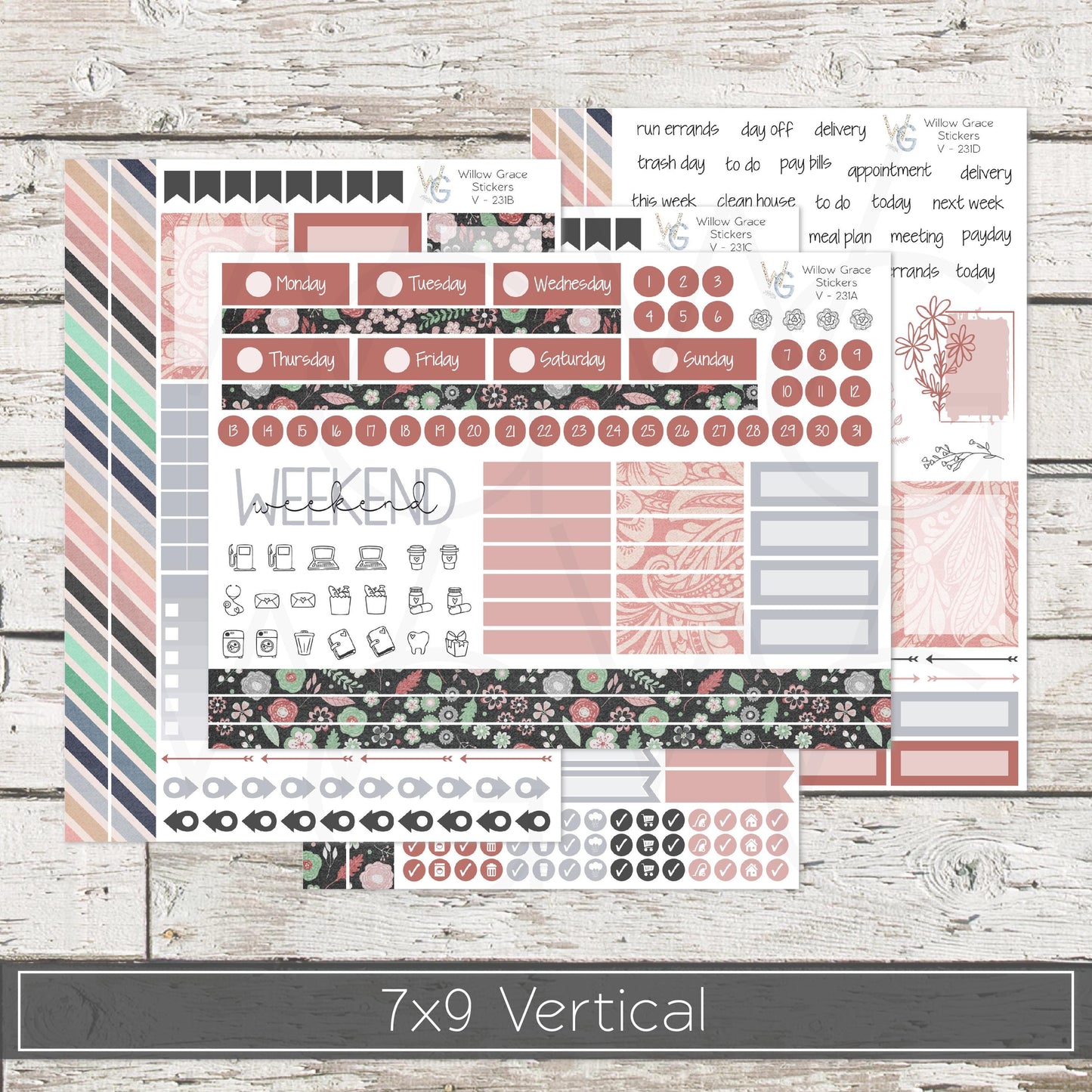 EC 7x9 Vertical Sticker Kit • ECV7-231