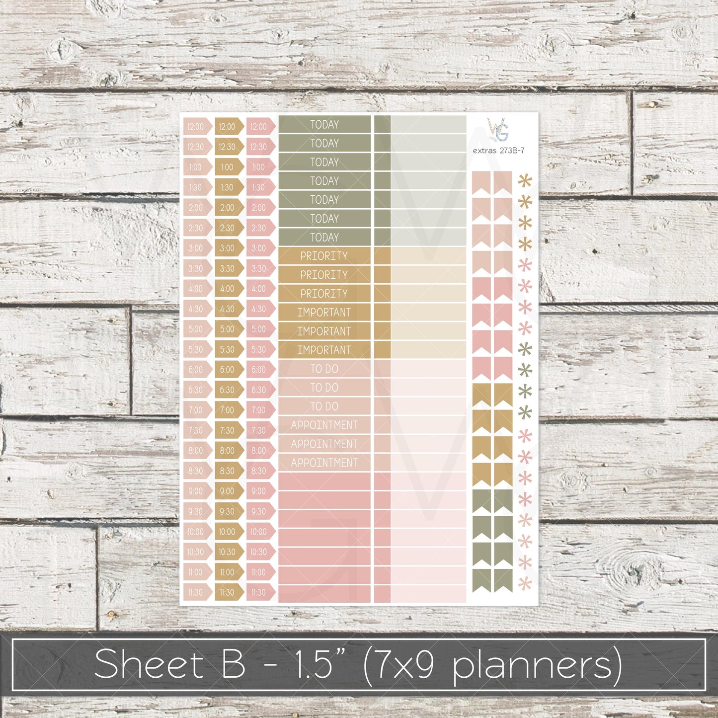 Planner Stickers • Extras • Icons • Planner Stickers • EX-273