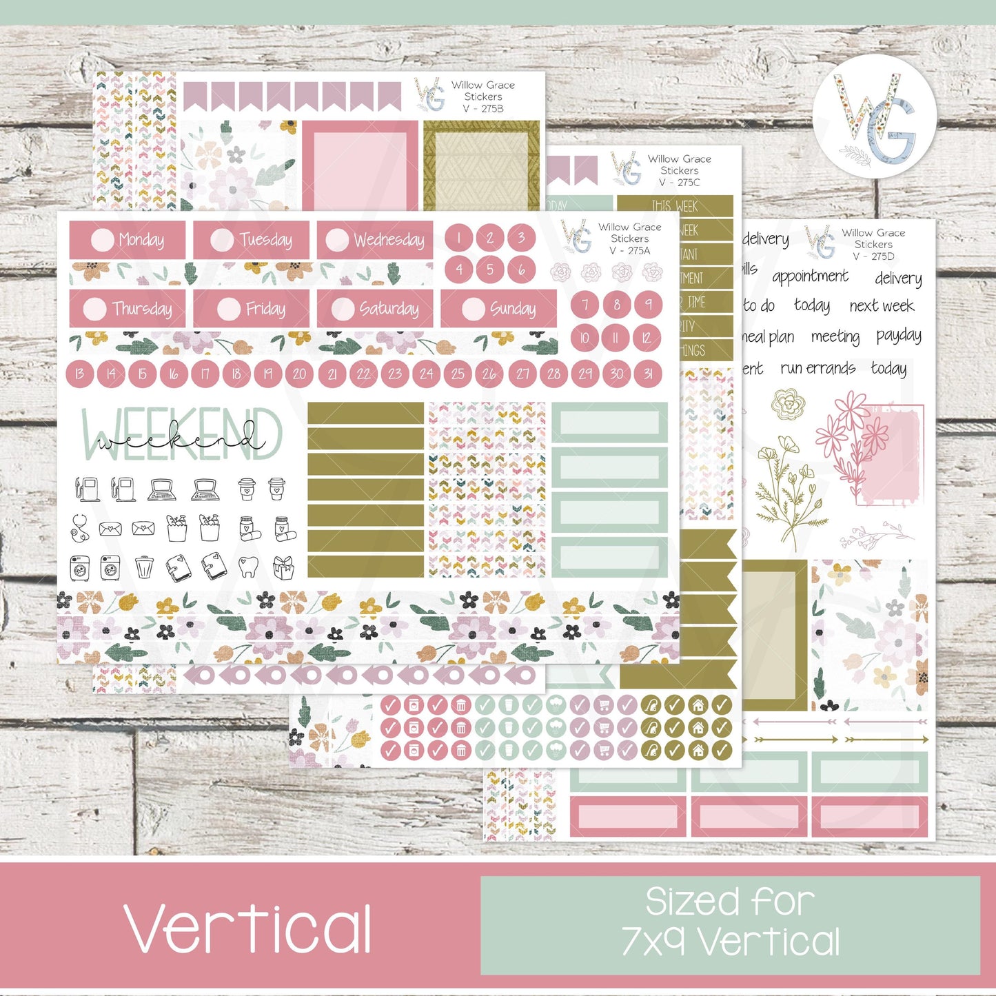 EC 7x9 Vertical Sticker Kit • ECV7-275